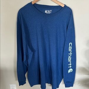 Carhartt Men's Blue Long Sleeve Shirt